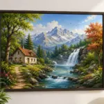 Mountain View Canvas