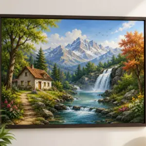 Mountain View Canvas