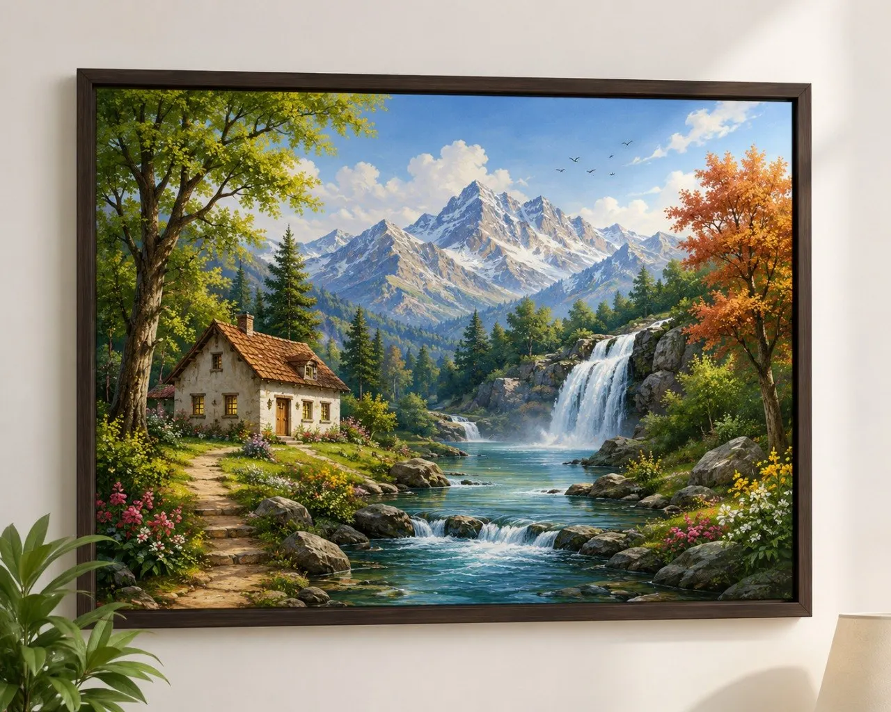 Mountain View Canvas